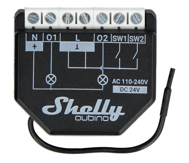 Shelly Inteligentny sterownik Qubino Wave2PM - 1268918 - zdjęcie